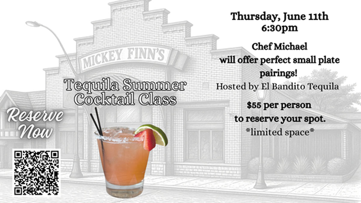 Tequila Summer Cocktail Class at Mickey Finn's